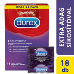 Durex Feel Intimate - tenkostěnné kondomy (18 ks)