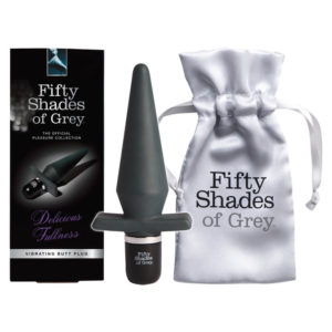 Fifty Shades og Grey Delicious Fullness - vibrační anální kolík