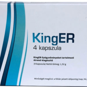KingER - výživový doplněk v kapslích pro muže (4 ks)