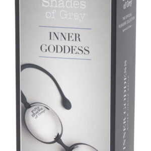 Padesát odstínů šedé - Inner Goddess Silver - trojice venušiných kuliček (černo-šedé)