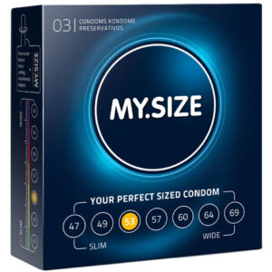 MY SIZE kondomy - 53 mm (3 ks)