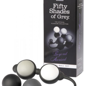 Padesát odstínů šedé Beyond Aroused - sada kombinovatelných venušiných kuliček