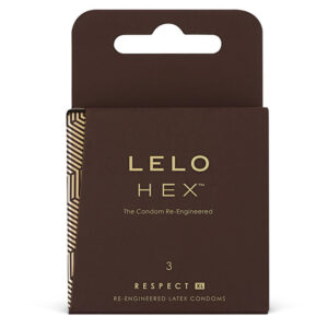 LELO Hex Respect XL - kondomy (3ks)