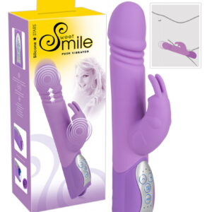 SMILE Push - pulzujúci vibrátor na klitoris (fialový)