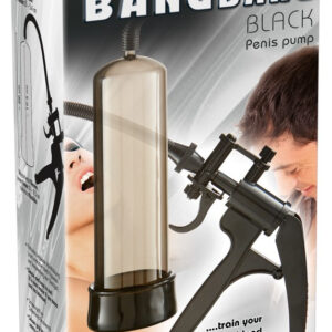 You2Toys Bang Bang - nůžková pumpa na penis (černá)