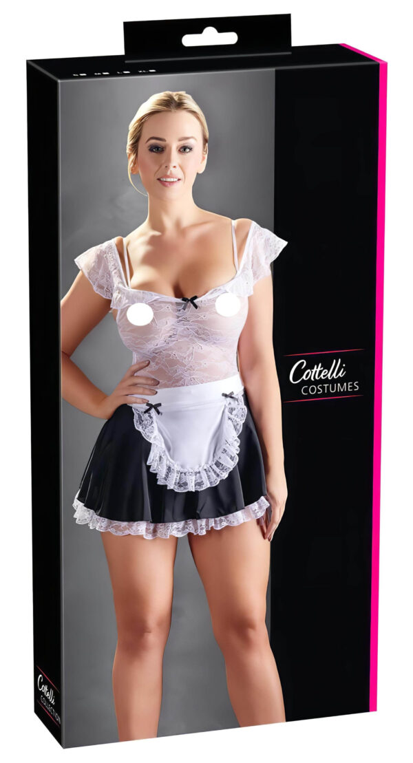 Cottelli - Krajkový kostým pokojské - M