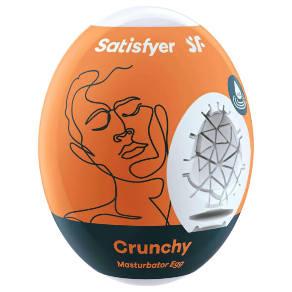 Satisfyer Egg Crunchy - vajíčko na potěšení pro pány (1 ks)