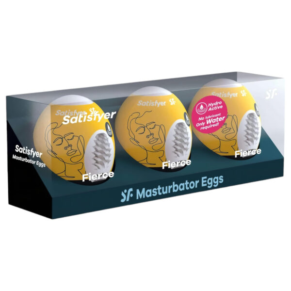 Satisfyer Egg Fierce - Vajíčko pro potěšení (3 ks)