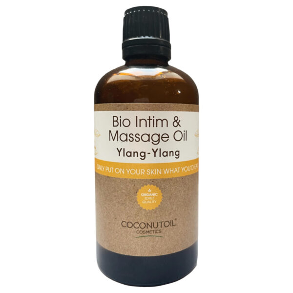 Coconutoil - Bio Intimní & Masážní Olej Ylang-Ylang (80ml)