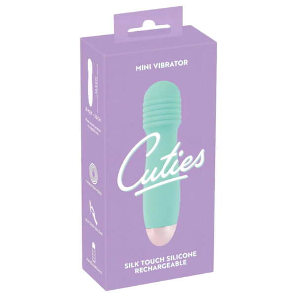 Cuties Mini Wand - akumulátorový mini vibrátor (zelený)