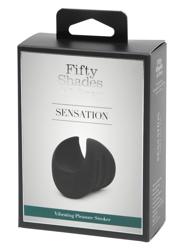 Padesát odstínů šedi - Sensation žaludový vibrátor (černý)