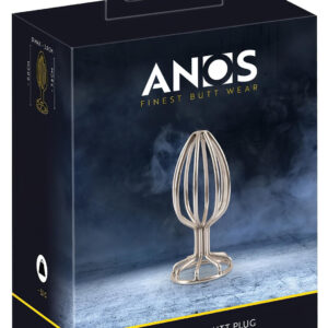 ANOS Kovový anální plug (3