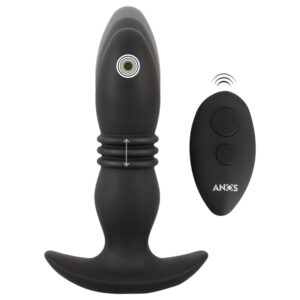 ANOS - rádiem ovládaný anální vibrátor (černý)