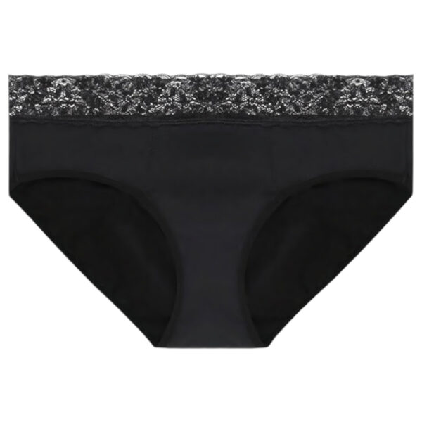 Adalet Natura Super - menstruační kalhotky (černé) - L