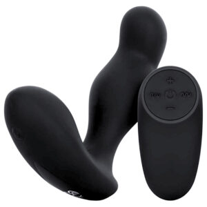 Anální vibrátor Easytoys - černý kousek pro vášnivé chvíle