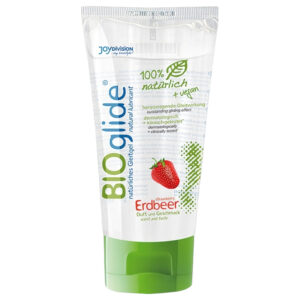 BIOglide - jahodový lubrikant na vodní bázi (80 ml)