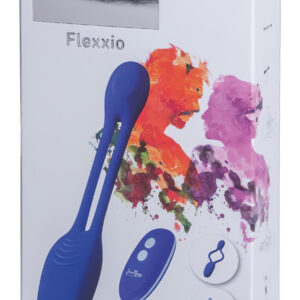 BeauMents Flexxio - dvojí motorový vibrátor pro páry (modrý)