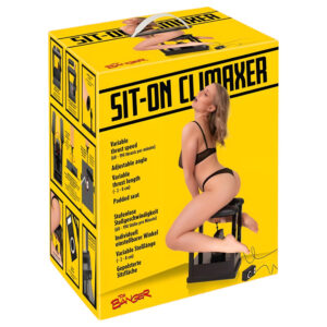 Bezdrátový sex stroj: Banger Sit-On-Climaxer (černý)