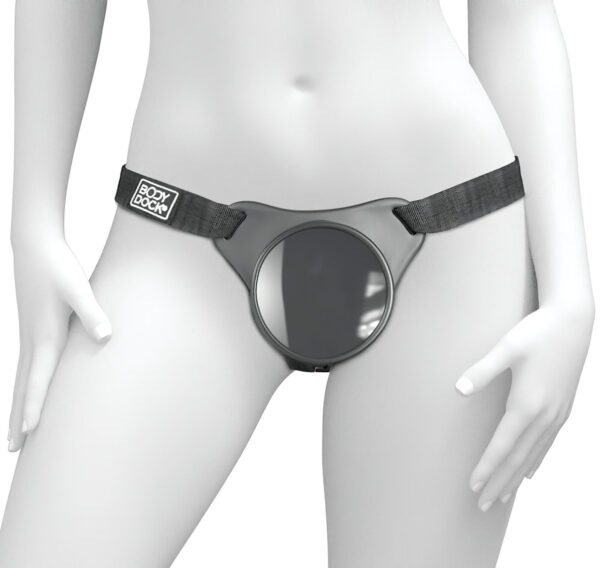 Body Dock OG - připevnitelný nosič s přísavkou (černý)