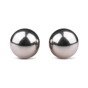 Easytoys Ben Wa - ocelová gejšská kulička - stříbrná (19 mm)
