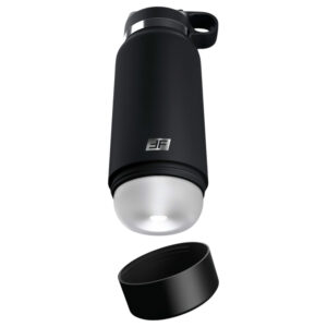 Fap Flask Thrill Seeker - masturbátor v láhvi (černá)