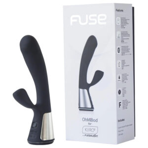 Fleshlight OHMIBOD Kiiroo - chytrý vibrátor s stimulátorem klitorisu (černý)