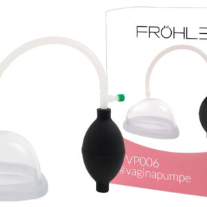 Fröhle - Lékařská vakuová pumpa na vagínu (průhledná)