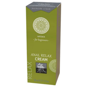 HOT Shiatsu Anální Relax - uklidňující anální lubrikační krém (50 ml)