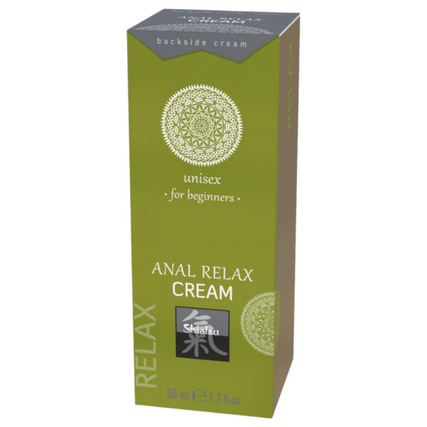 HOT Shiatsu Anální Relax - uklidňující anální lubrikační krém (50 ml)