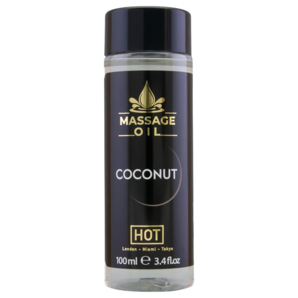 HOT masážní olej s kokosovou vůní (100ml)