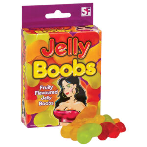 Jelly Boobs - ovocné gumové bonbony ve tvaru prsou (120 g)