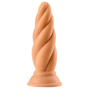 Max & Co Felix - točivý anální kolík - 15 cm (přírodní)
