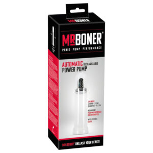 Mister Boner Automatic - automatická akumulátorová pumpa na penis