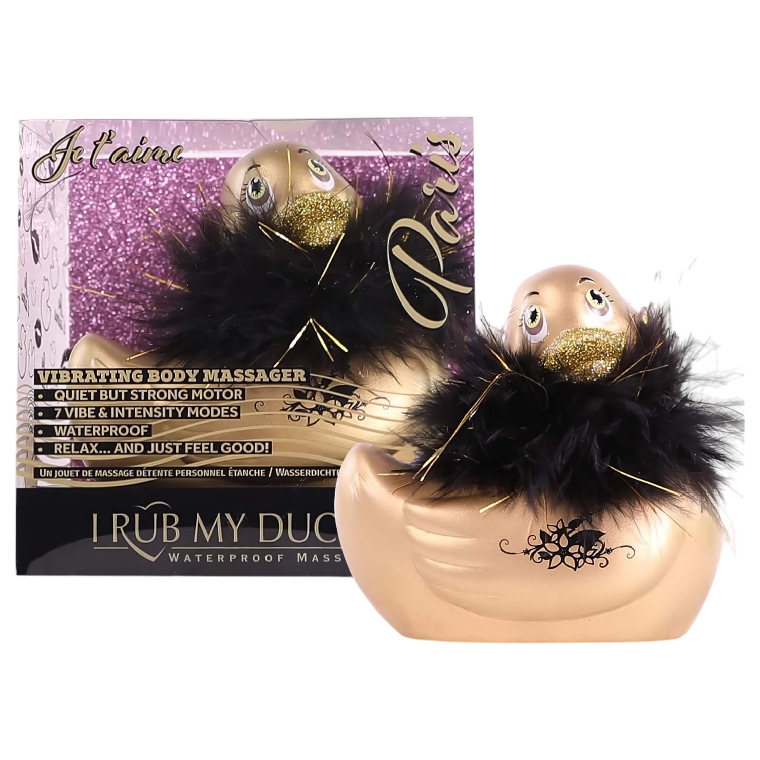 My Duckie Paris 2.0 - klitorální vibrátor (zlatý)