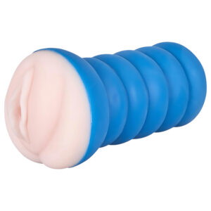 Nature Skin Soft - realistická umělá vagína masturbátor (přírodní-modrá)