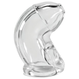 OXBALLS Cock Lock - silikonová penisová klec (průhledná)