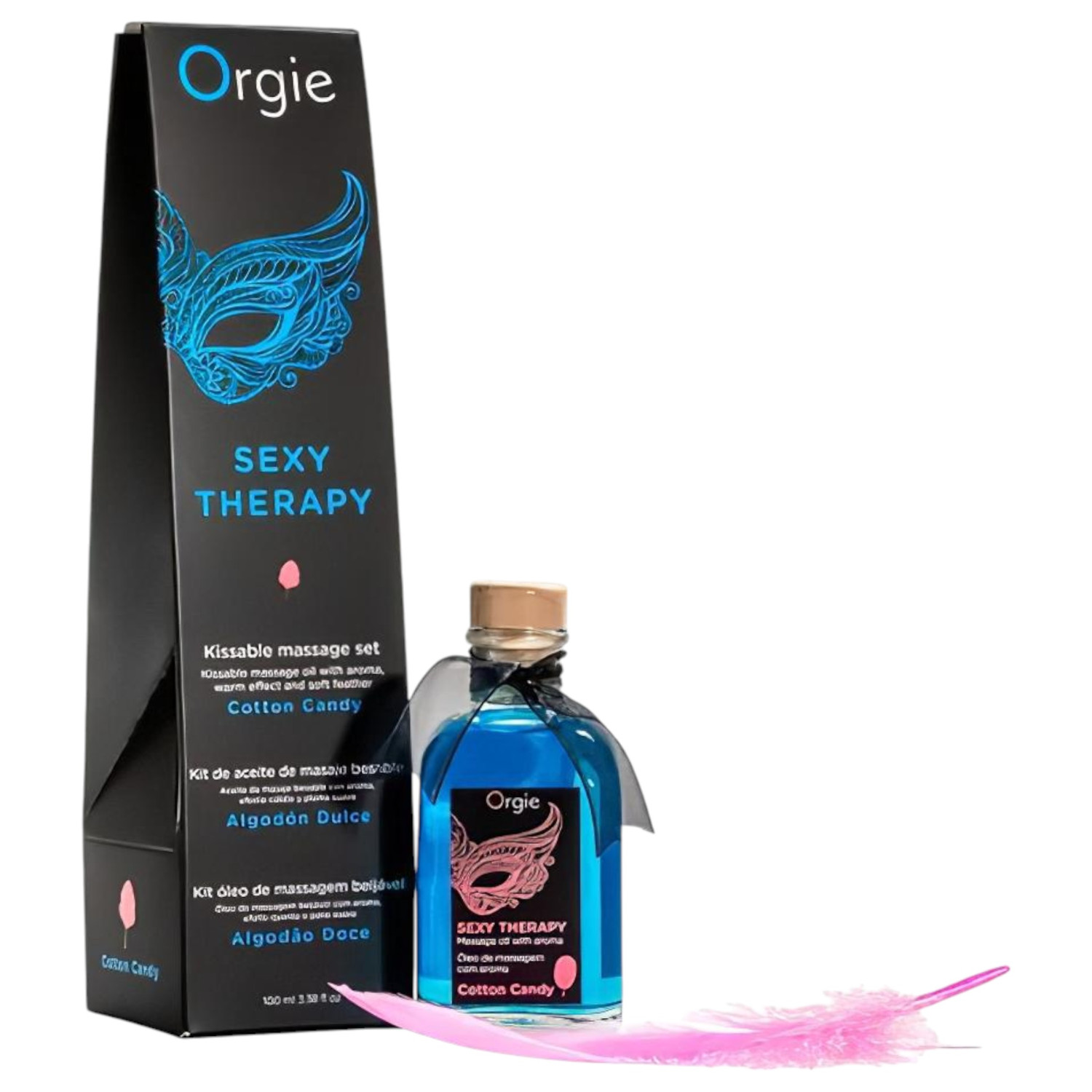 Orgie Sexy Therapy - Sada masážních olejů - cukrová vata