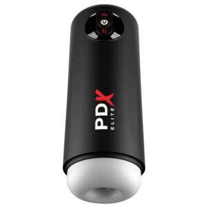 PDX Elite Moto Milker - vibrační pánská hračka (černá)