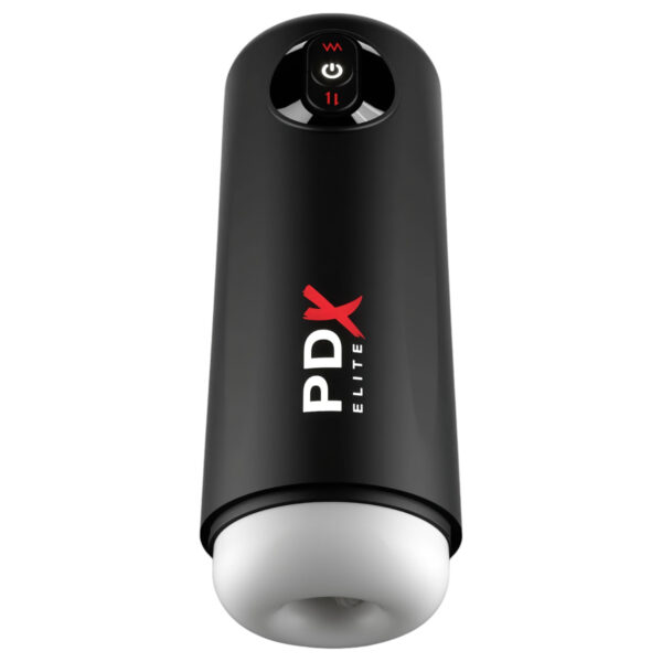 PDX Elite Moto Milker - vibrační pánská hračka (černá)