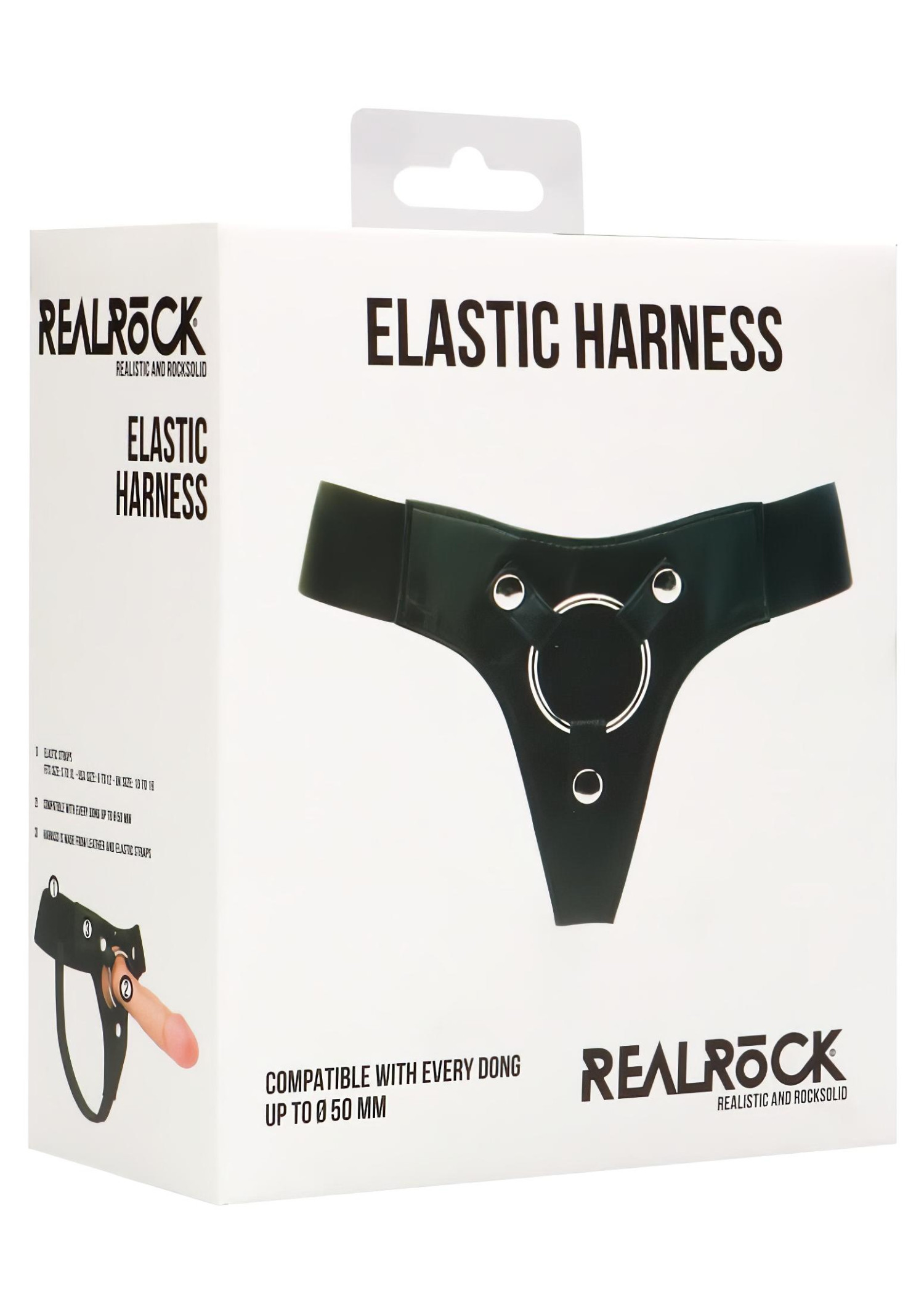 REALROCK Elastický - spodní část k upnutí (černá)