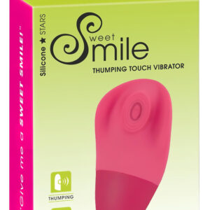 SMILE Thumping Touch - akumulátorový pulzující vibrátor na klitoris (růžový)