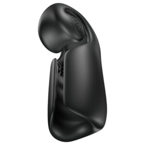 SVibe EVO - vodotěsný akumulátorový masturbátor (černý)