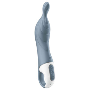 Satisfyer A-Mazing 2 - nabíjecí A-bod vibrátor (šedý)