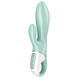 Satisfyer Air Pump Bunny 5 - chytrý nafukovací vibrátor (máta)