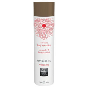Shiatsu Warming - masážní olej - koriandr-santalové dřevo 100ml