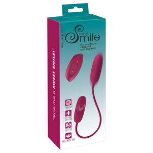 Smile Love Egg Duo - vibrační vajíčko (zadek+vagína)