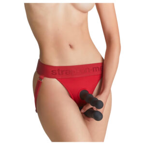 Strap-on-me - Spodní prádlo pro připínací dildo - XS-XXL (červená)