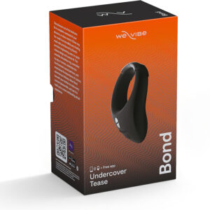 We-Vibe Bond - chytrý vibrační kroužek na penis (černý)