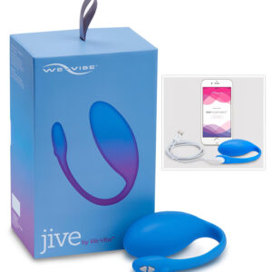 We-Vibe Jive - chytré vibrační vajíčko (modré)