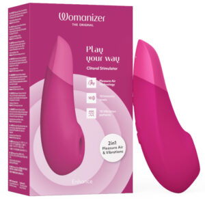 Womanizer Enhance - vzdušný stimulátor klitorisu (fialový)